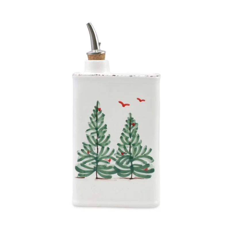 Lastra Holiday Olive Oil Can