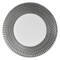 Bernardaud Twist Platinum Service Plate - Exclusive