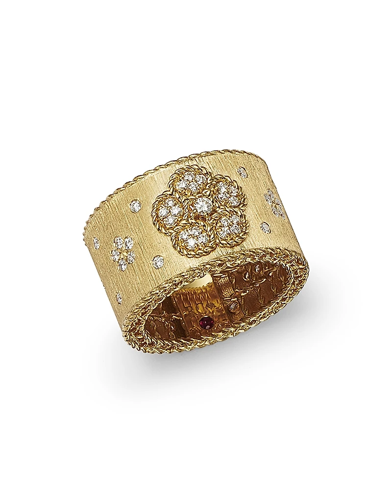 Roberto Coin 18K Yellow Gold Daisy Lux Diamond Ring - Exclusive