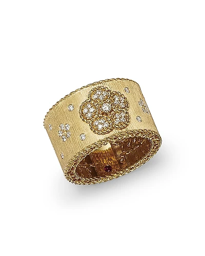 Roberto Coin 18K Yellow Gold Daisy Lux Diamond Ring - Exclusive