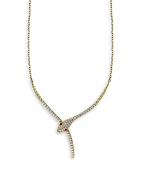 Bloomingdale's Fine Collection Diamond & Ruby Snake Statement Necklace