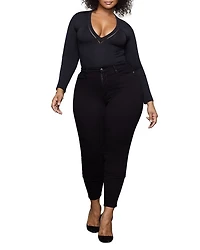 Good Legs Crop Jeans Black001