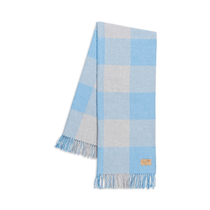 Landsdown Under Buffalo Check Cotton Blend Throw