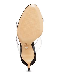 Women's Ariella Clear Strap High-Heel Slide Sandals