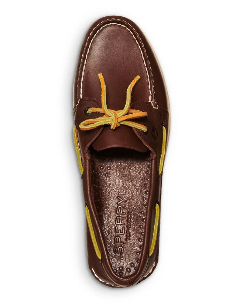Men's Authentic Original Two Eye Leather Boat Shoes