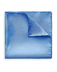 Eton Polka Dot Silk Pocket Square