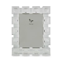 Clear Cubes Crystal Glass Frame Collection