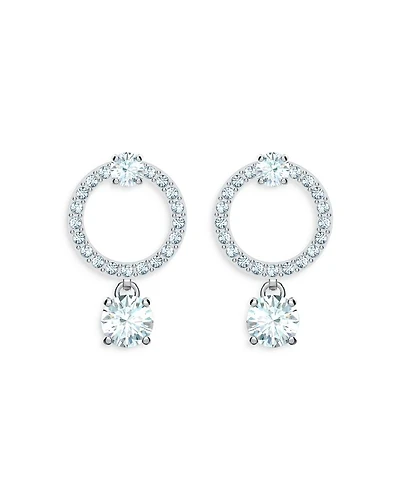 Constella Circle Drop Earrings