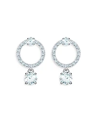 Constella Circle Drop Earrings