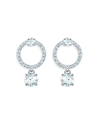 Swarovski Constella Circle Drop Earrings