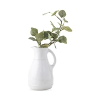 Puro Whitewash Pitcher Vase