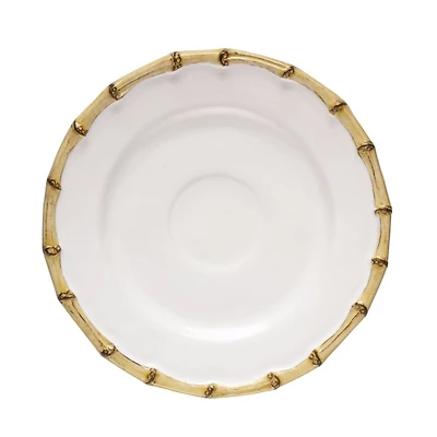 Classic Bamboo Natural Saucer