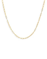 14K Yellow Gold Chain Necklace