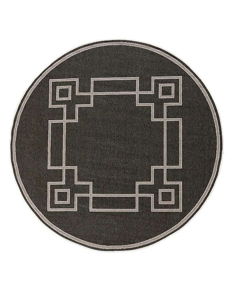Livabliss Alfresco Alf-f Round Area Rug