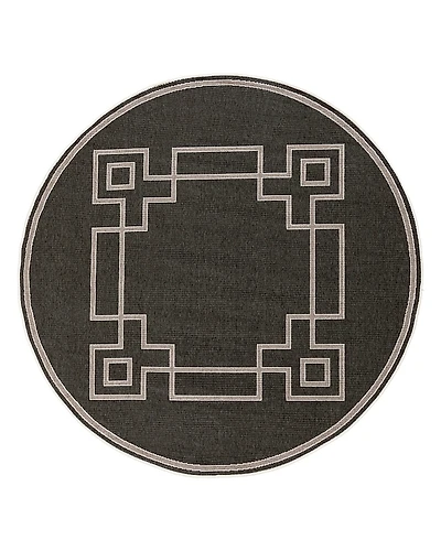 Livabliss Alfresco Alf-f Round Area Rug