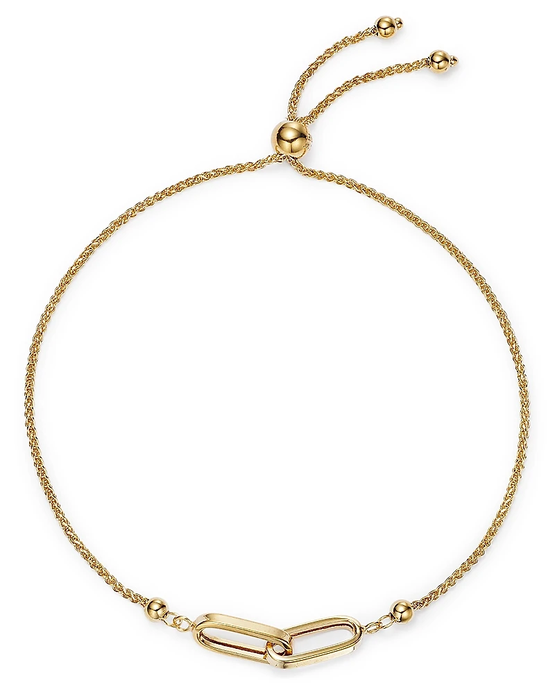 Bloomingdale's Fine Collection Double Link Bolo Bracelet