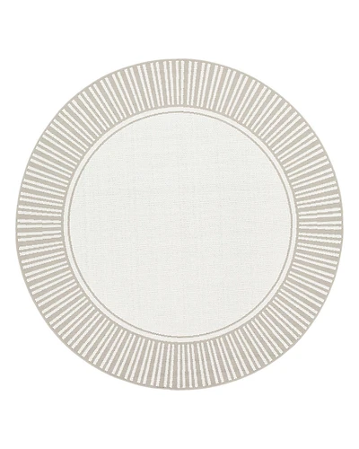 Livabliss Alfresco Alf-n Round Area Rug, 5'3 x 5'3