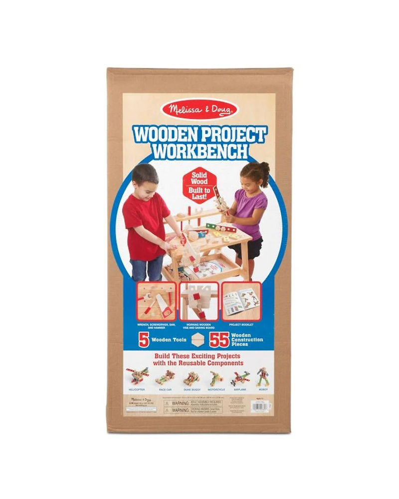 Wooden Project Workbench - Ages 3+