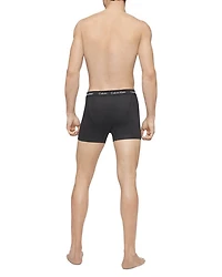 Cotton Stretch Moisture Wicking Boxer Briefs, Pack of 3