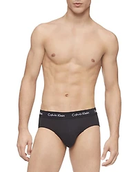 Cotton Stretch Moisture Wicking Hip Briefs, Pack of 3