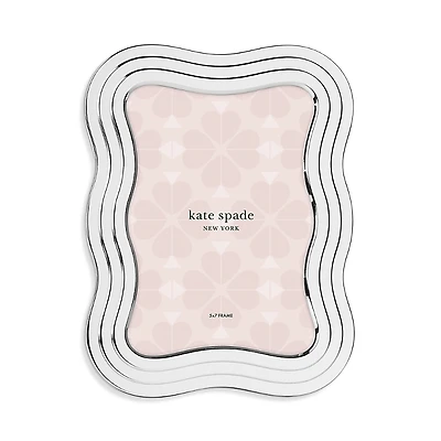 kate spade new york South Street Silver Wavy Frame 5 x 7