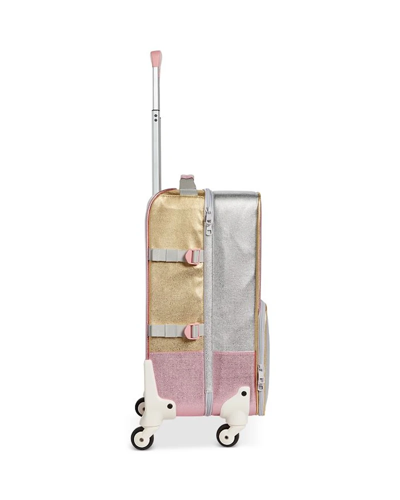 Logan Metallic Carry-On Suitcase