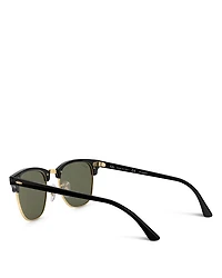 Polarized Classic Clubmaster Sunglasses, 51mm