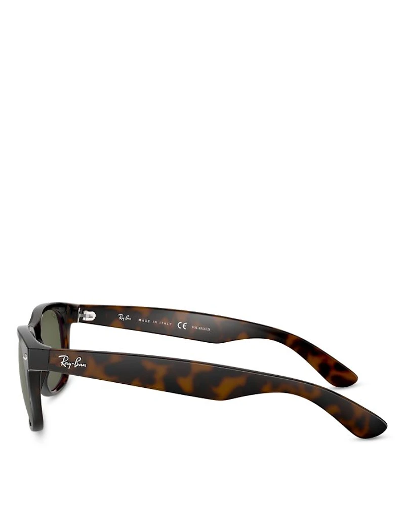 New Wayfarer Polarized Sunglasses, 55mm
