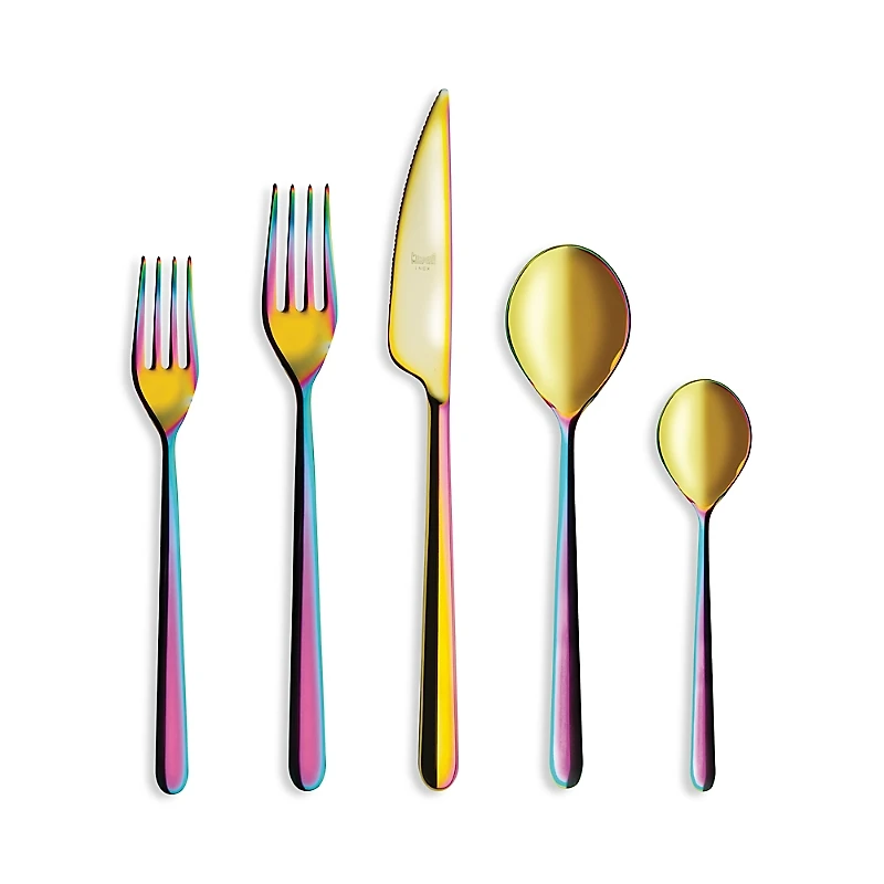Mepra Linea Rainbow 5-Piece Place Setting