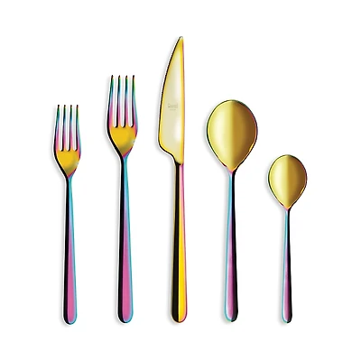 Mepra Linea Rainbow 5-Piece Place Setting