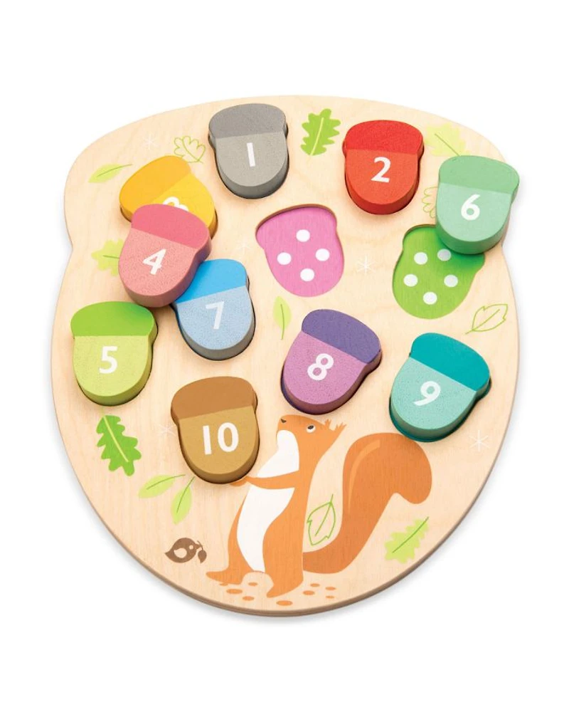 How Many Acorns Game - Ages 18 Months+