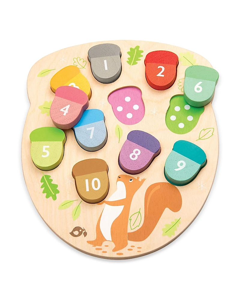 Tender Leaf Toys How Many Acorns Game - Ages 18 Months+
