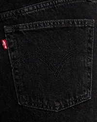 501 Mid Thigh Denim Shorts Lunar Black