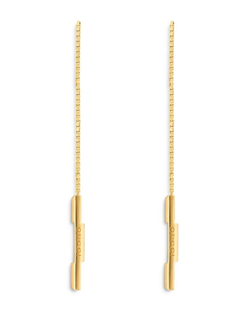 18K Yellow Gold Link To Love Earrings