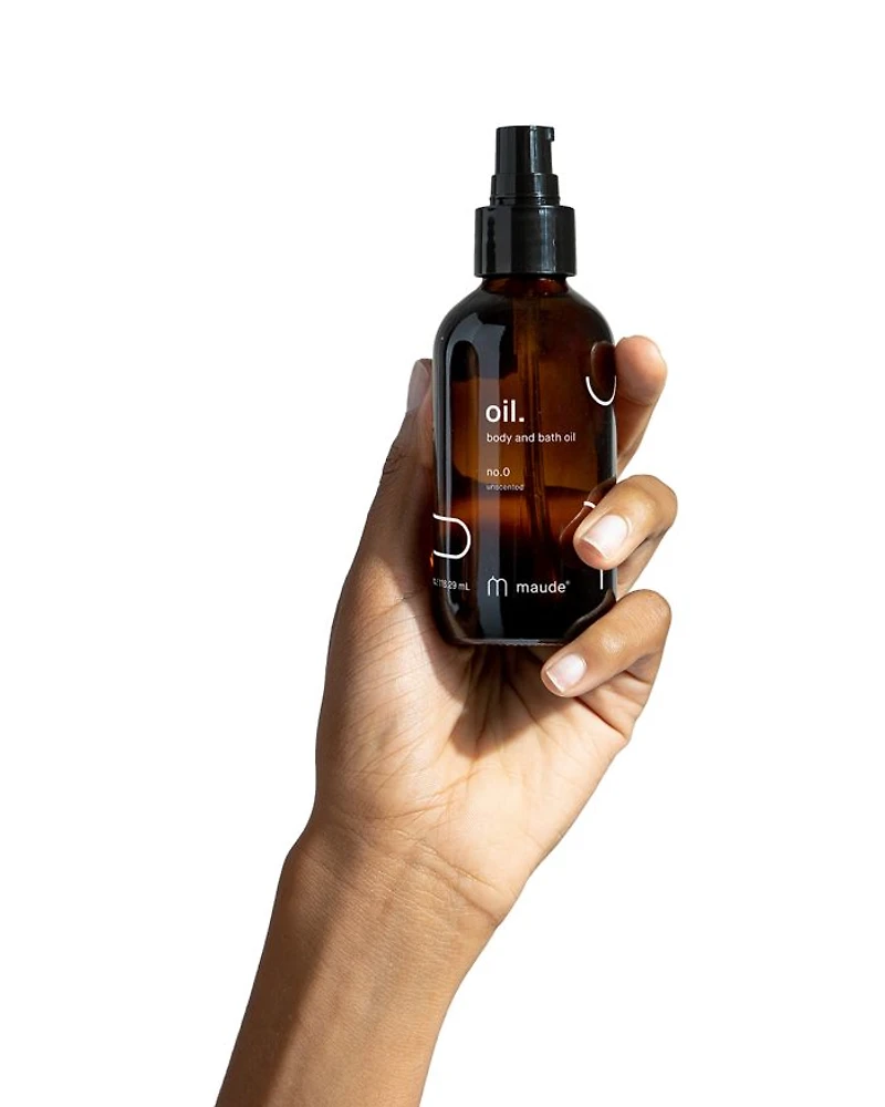 Oil Bath & Body Oil - No. 0 Unscented 4 oz.