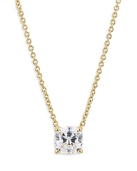 Nadri Modern Love Cushion Cut Pendant Necklace, 16-18