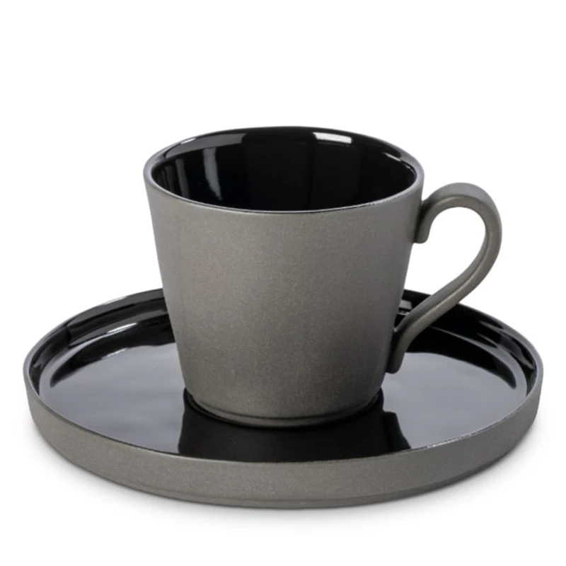 Lagoa Eco Gris Tea Cup & Saucer
