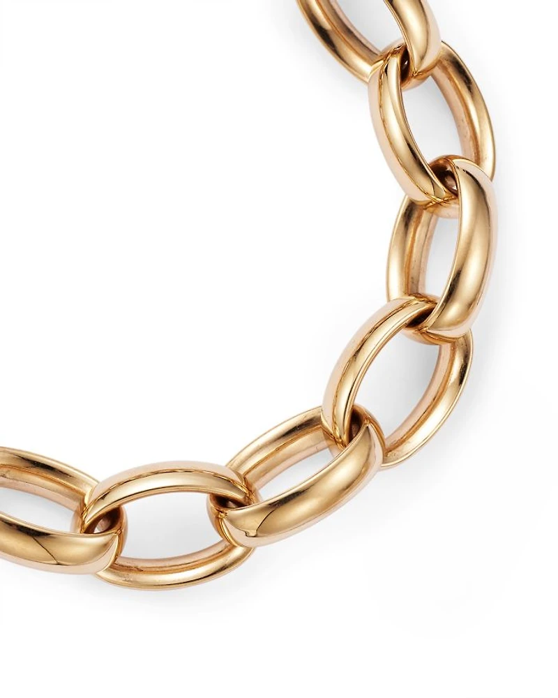 14K Yellow Gold Chain Link Bracelet - Exclusive