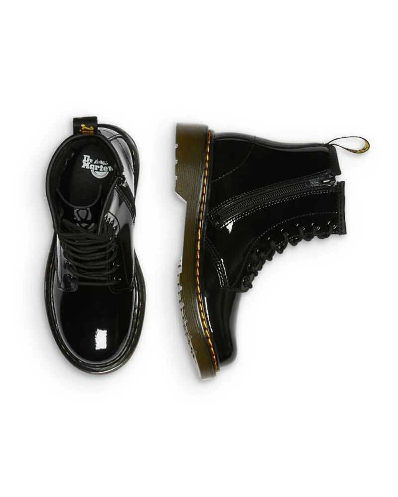 Girls' 1460 Patent Lace & Zip Up Boots - Toddler, Little Kid
