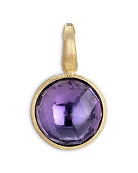 Marco Bicego 18K Yellow Gold Jaipur Amethyst Round Pendant