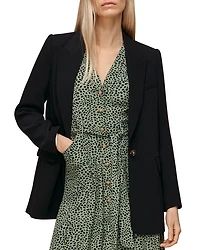 Crepe Boyfriend Blazer