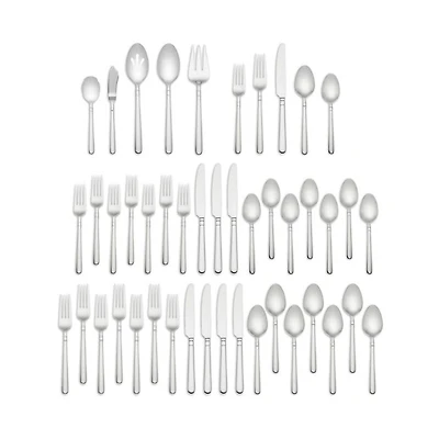 Carlton Street 45 Piece Flatware Set, Service for 8