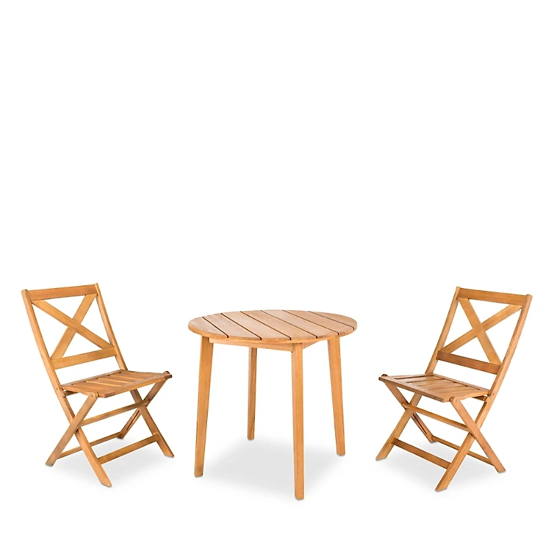 Safavieh Bruna 3-Piece Outdoor Bistro Set