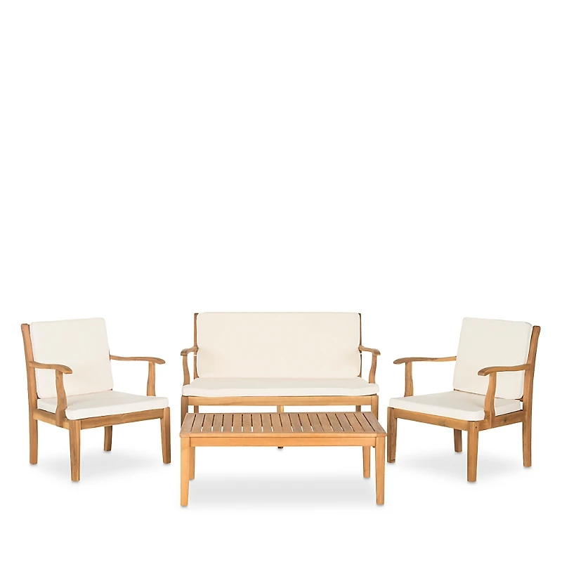 Safavieh Bradbury 4-Piece Outdoor Living Set