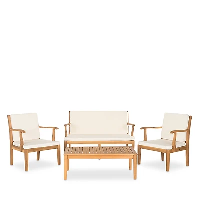 Safavieh Bradbury 4-Piece Outdoor Living Set