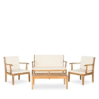 Safavieh Bradbury 4-Piece Outdoor Living Set