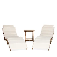 Safavieh Pacifica 3 Piece Outdoor Lounge Set