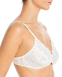 Wireless Lace Triangle Bralette