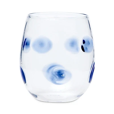 Vietri Drop Stemless Wine Glass