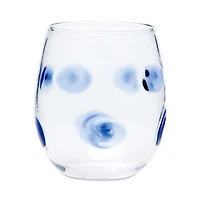 Vietri Drop Stemless Wine Glass